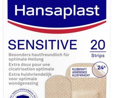 Hansaplast Pflaster SENSITIVE hellbeige 20 St.