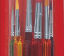 BRUNNEN Pinselset Triangular Größe 0,2,4,6,8,10