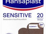 Hansaplast Pflaster SENSITIVE dunkelbraun 20 St.
