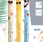 EBERHARD FABER Animal Erase it! Gelschreiber-Set farbsortiert 0.7 mm Schreibfarbe: Blau