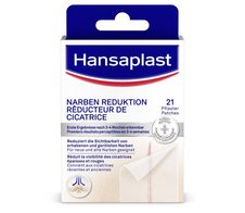 Hansaplast Pflaster NARBEN REDUKTION transparent 21 St.