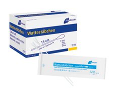 Meditrade® Wattestäbchen 15cm groß Kunststoff 200 St.