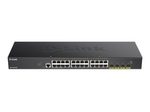 D-Link DGS-1250-28X/E, 28-Port Smart Managed Gigabit Switch 4x 10G