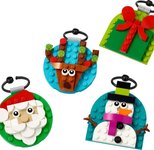 LEGO® Seasons and Occasions 40744 Verschiedene Christbaumanhänger