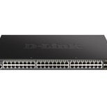 D-Link DGS-1250-52XMP/E, 52-Port Smart Managed PoE+ Gigabit Switch 4x 10G