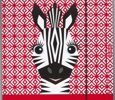 herlitz Sammelmappe Cute Animals DIN A4 Zebra