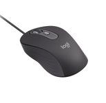 Logitech Signature Wired M520 kabelgebundene Maus schwarz