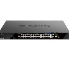 D-Link DGS-1520-28MP/E, 28-Port Smart Managed PoE+ Gigabit Stack Switch 4x 2.5 GE, 4x 10G