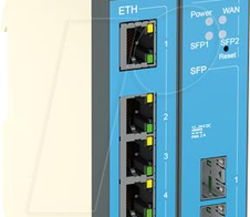 INSYS icom MRX MRX2 Fiber - Router - 5-Port-Switch, VPN, Ethernet