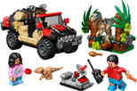 LEGO® Jurassic World Raptor: Verfolgungsjagd mit dem Geländewagen