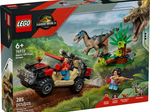 LEGO® Jurassic World 76972 Raptor Verfolgungsjagd mit dem Geländewagen