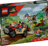 LEGO® Jurassic World 76972 Raptor Verfolgungsjagd mit dem Geländewagen