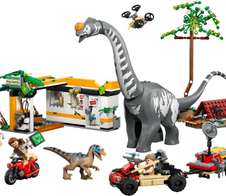 LEGO® Jurassic World 76973 Raptor & Titanosaurus: Große Fährtensuche