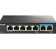 D-Link DMS-107/E, 7-Port Multi-Gigabit Unmanaged Switch