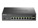D-Link DMS-1250-10SPL/E, 10-Port PoE Multi-Gigabit Smart Managed Switch