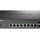 D-Link DMS-1250-10SPL/E, 10-Port PoE Multi-Gigabit Smart Managed Switch