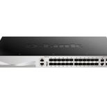 D-Link DGS-3130-30S/E, 30-Port Layer 3 Fiber Gigabit Stack Switch (SI)