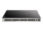 D-Link DGS-3130-54S/E, 54-Port Layer 3 Fiber Gigabit Stack Switch (SI)