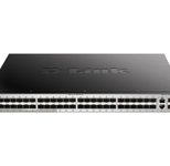 D-Link DGS-3130-54S/E, 54-Port Layer 3 Fiber Gigabit Stack Switch (SI)