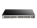 D-Link DGS-3130-54TS/E, 54-Port Layer 3 Gigabit Stack Switch (SI)