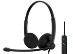 EPOS IMPACT 100 Series Headset On-Ear, kabelgebunden - USB-A, USB-C - schwarz