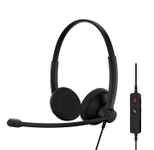 EPOS IMPACT 100 Series Headset On-Ear, kabelgebunden - USB-A, USB-C - schwarz