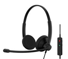 EPOS IMPACT 100 Series Headset On-Ear, kabelgebunden - USB-A, USB-C - schwarz