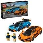 LEGO® Speed Champions Lamborghini Revuelto und Huracán STO