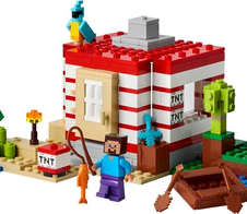 LEGO® Minecraft 21275 Das TNT-Dschungelhaus