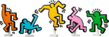LEGO® Art Keith Haring – Tanzende Figuren