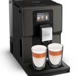 KRUPS EA872B10 Intuition Preference Kaffeevollautomat mit Milchaufschäumer - Anthrazit
