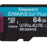 Kingston Canvas Go! Plus Flash-Speicherkarte - 64 GB