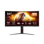 AOC G4 CU34G4 Wide Quad HD Curved Gaming Display 86,4 cm (34")