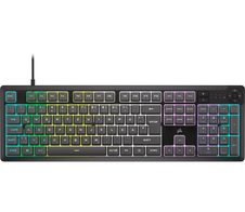Corsair CH-9226D65-DE Tastatur Gaming USB QWERTZ Deutsch Grau
