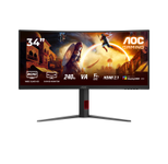 AOC G4 CU34G4Z Wide Quad HD Curved Gaming Monitor 86,4 cm (34")