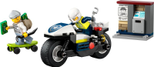 LEGO® City Verfolgungsjagd mit dem Polizeimotorrad