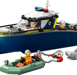 LEGO® City Verfolgungsjagd im Polizeiboot