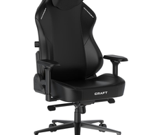 DXRacer Craft Serie GC/XLCF23LTA/N Gaming-Stuhl - Plus / XL - EPU Kunstleder - schwarz
