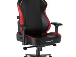 DXRacer Craft Serie GC/XLCF23LTA/NR Gaming-Stuhl - Plus / XL - EPU Kunstleder - schwarz/rot