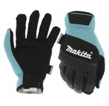 makita Arbeitshandschuhe flexibel 10 blau