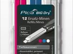 Pica Big Dry Tiefbau 6040 Ersatzminen für Tieflochmarker-Bleistift farbsortiert
