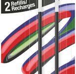 BIC 4 Colours Smooth Kugelschreibermine M schwarz, 2 St.