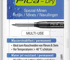 Pica Dry Wasserstrahl Ersatzminen für Tieflochmarker-Bleistift 2.8 mm weiß
