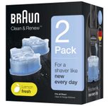 BRAUN Clean & Renew CCR 2 Reinigungskartuschen für Rasierer