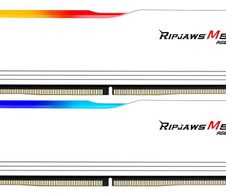 G.Skill RAM Ripjaws M5 RGB Intel 32GB (2x 16GB) Kit DDR5 5200 MHz UDIMM weiß