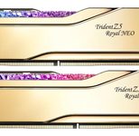 G.Skill RAM Trident Z5 Royal Neo AMD 32GB (2x 16GB) Kit DDR5 6000 MHz UDIMM gold