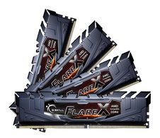 G.Skill Flare X AMD 32GB (4x 8GB) Kit DDR4 3200 MHz schwarz