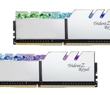 G.Skill Trident Z Royal Intel 32GB (2x 16GB) Kit DDR4 3600 MHz silber