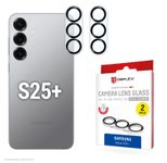 DISPLEX Full Cover Camera Lens Glass, Samsung Galaxy S25+ (2 Stück)