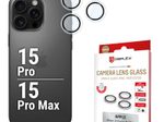 DISPLEX Premium Camera Lens Glass, iPhone 15 Pro/15 Pro Max Einzelringe